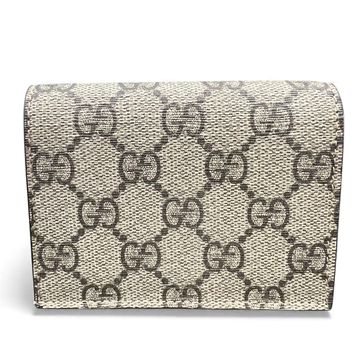 展示品相当 GUCCI グッチ GGスプリーム チェリー ミニウォレット 二