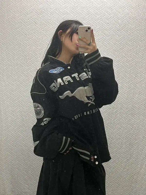 JH デザイン ジェフハミルトン HAMILTON Mustang オーバーサイズ レーシング ジャケット 120 C06553