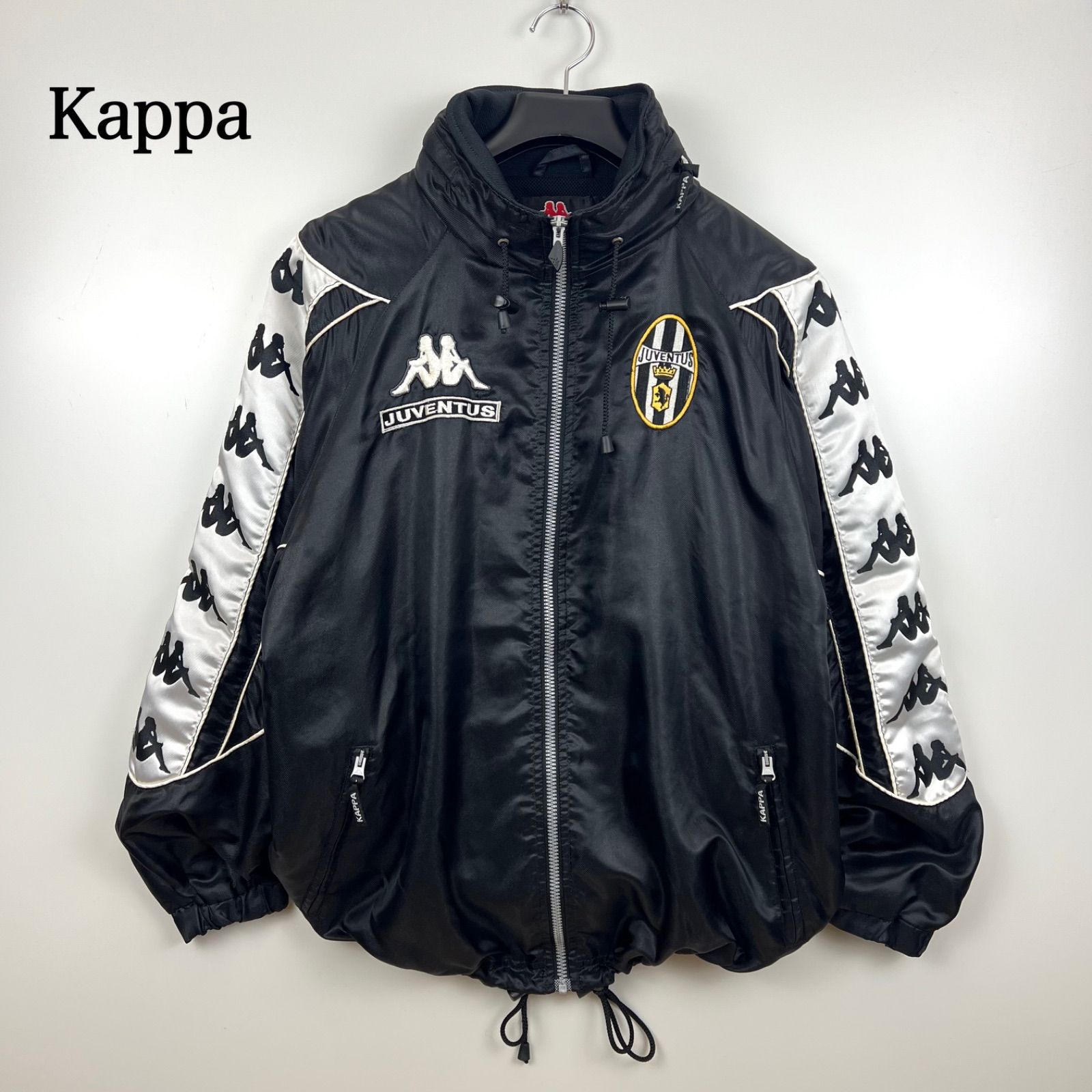 Kappa 99-00 juventus windbreaker nylon jacket M カッパ ユベントス サッカー ウィンドブレーカー ナイロンジャケット ヴィンテージ