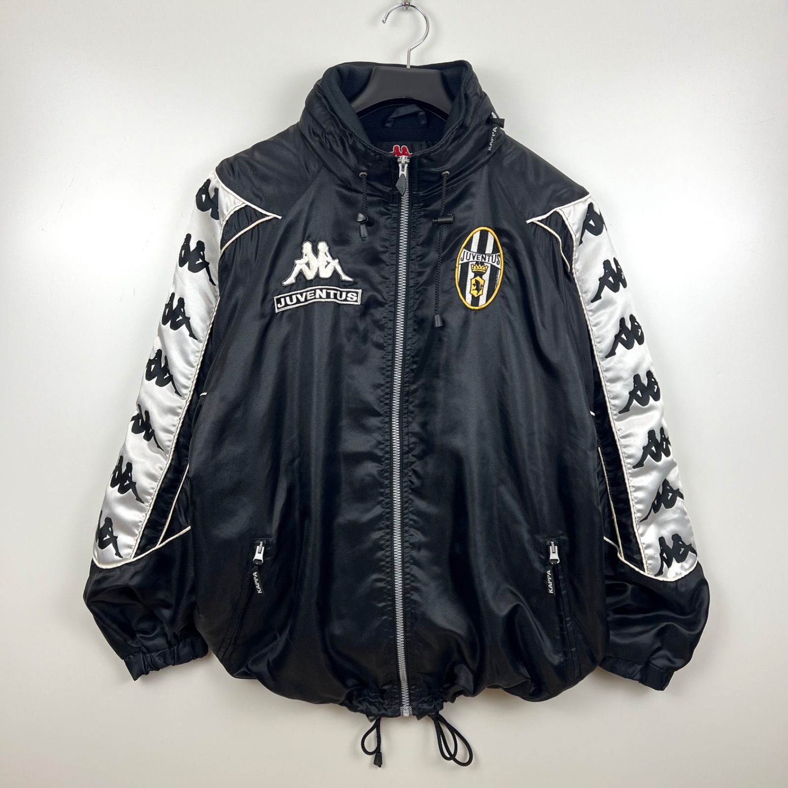 Kappa 99-00 juventus windbreaker nylon jacket M カッパ ユベントス サッカー ウィンドブレーカー ナイロンジャケット ヴィンテージ