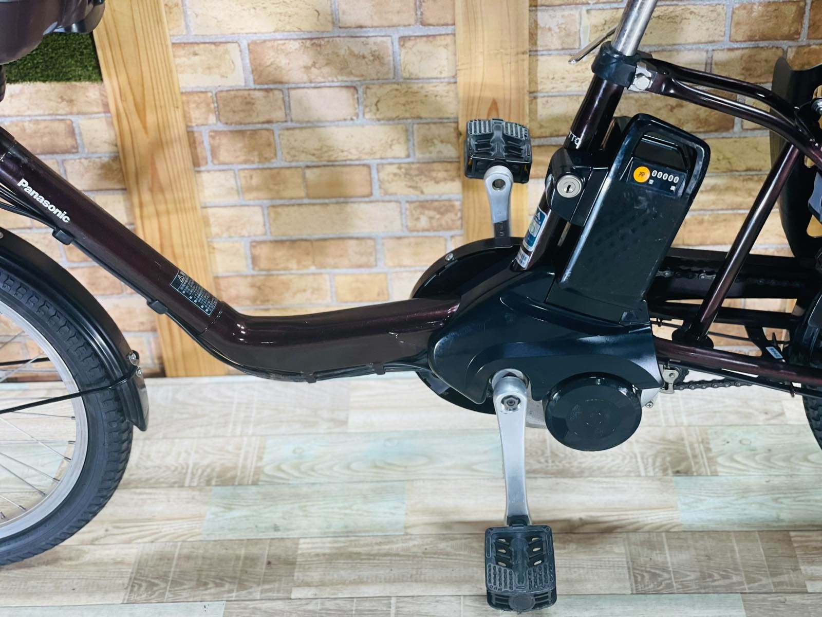 ブラウン 大容量モデル パナソニックギュット子供乗せ電動アシスト H2966 超特価】【大人気】Panasonic【ギュット】【ブラウン系】【大容量12AH