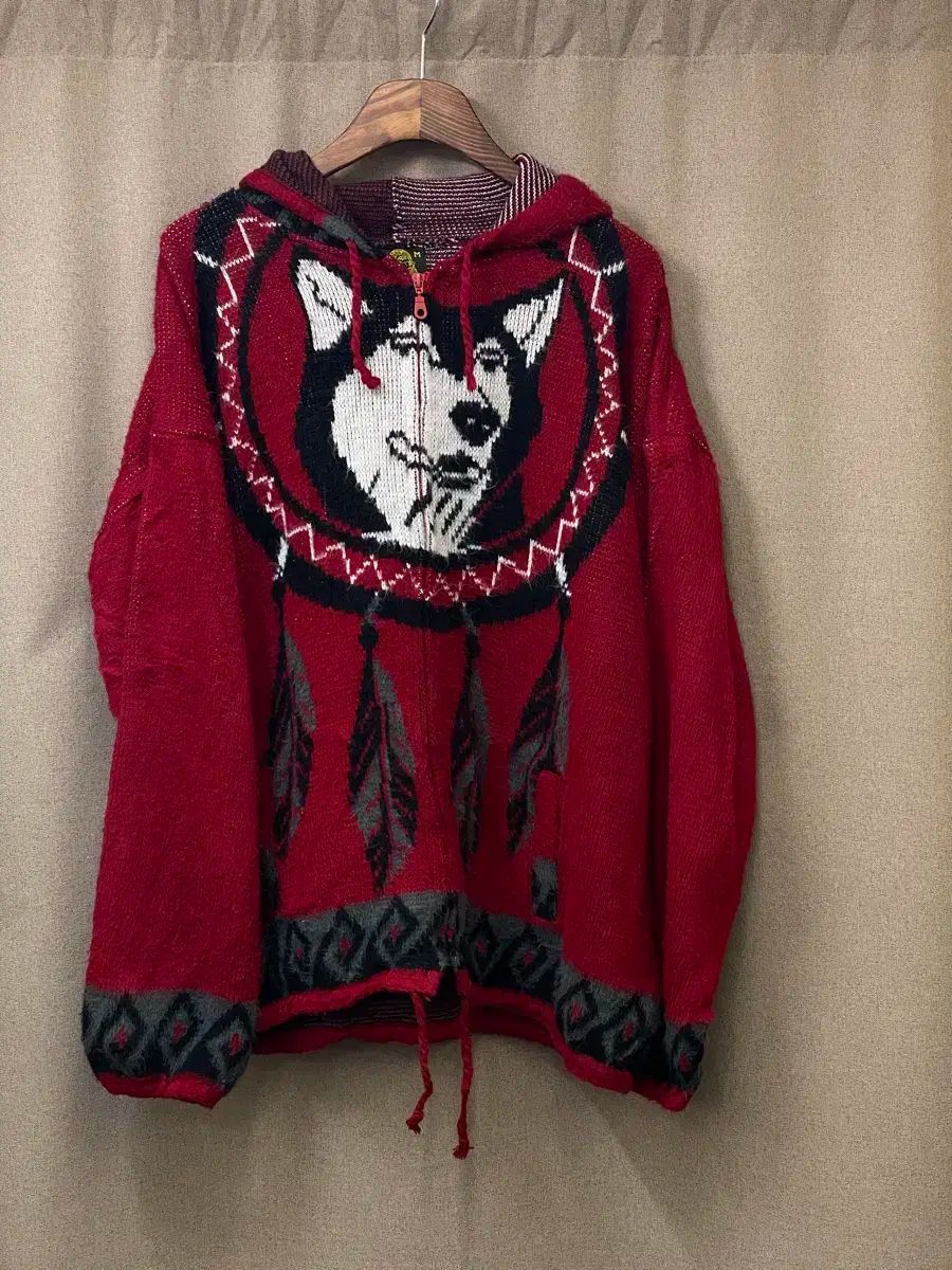 ヴィンテージ ヘビー ニート フード ジップアップ