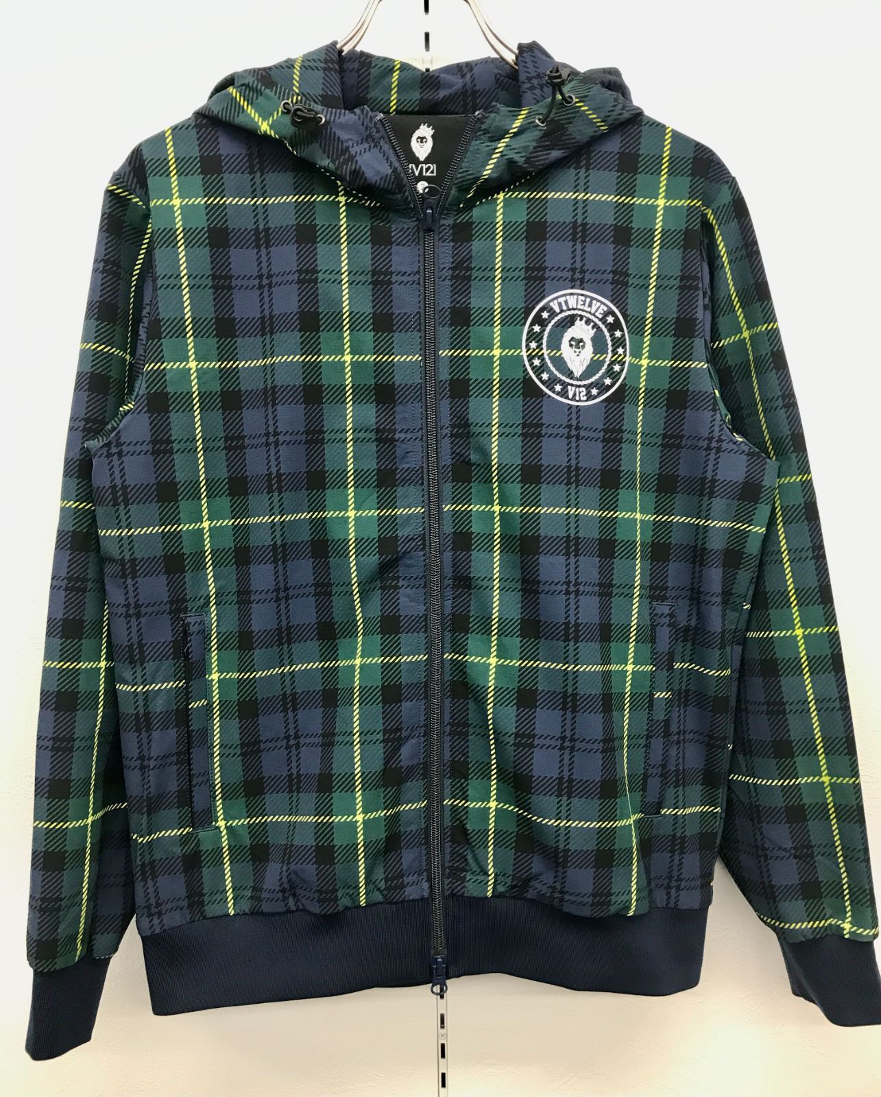 V 12 長袖ジャケット レディース ネイビー