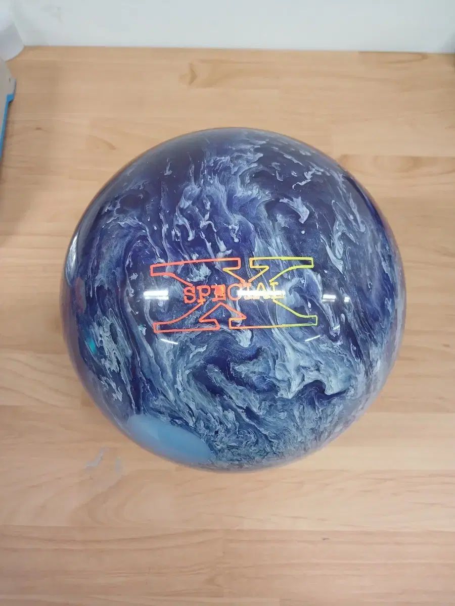 ボーリングボール 復元完 14p X スペアボール