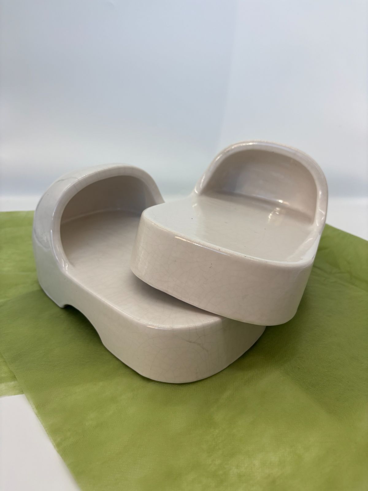 厠下駄 西浦製陶 トイレ用下駄 和風 陶器 伝統工芸 即配達