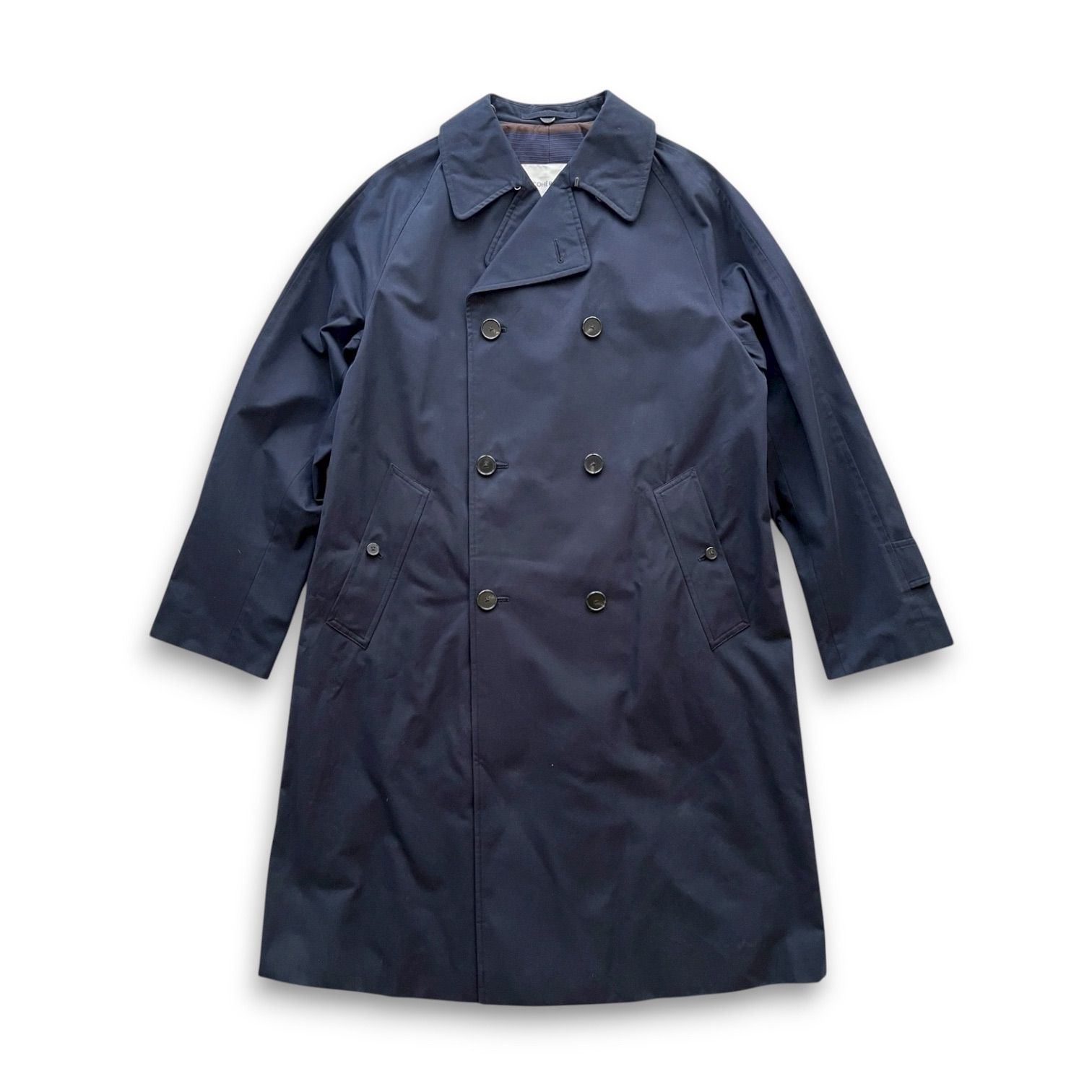 COHERENCE コヒーレンス FOUFOU Ⅱ ギャバジンダブルブレストコート  