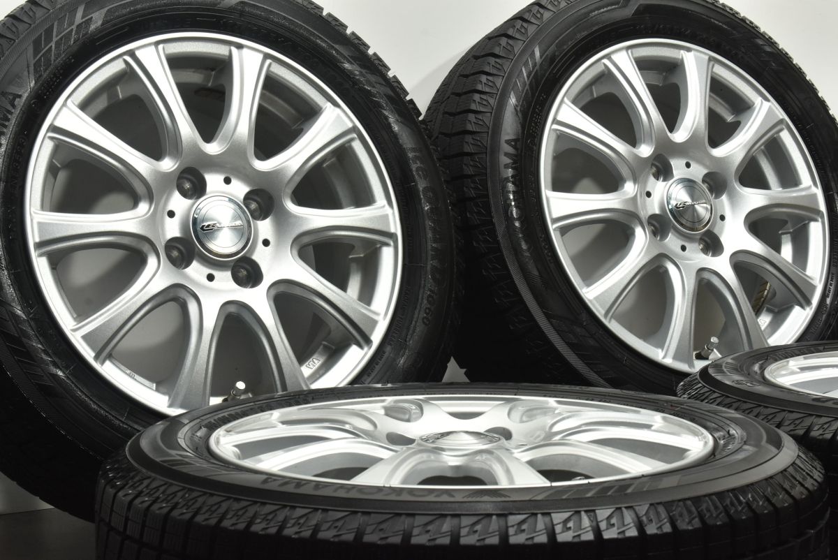 超バリ溝 WEDS 14 in 5 J 38 PCD 100 ヨコハマ アイスガード iG 60 165 65 R パッソ ルーミー ジャスティ ソリオ トール