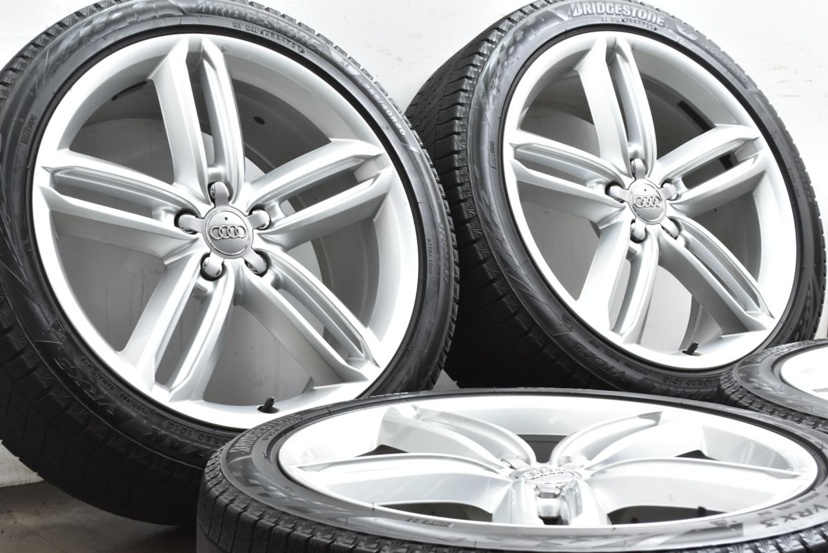 VRX 3付 アウディ 4 G A 6 オールロード クワトロ 20 in 8 5 J 43 PCD 112 ブリヂストン ブリザック 255 40 R 品番