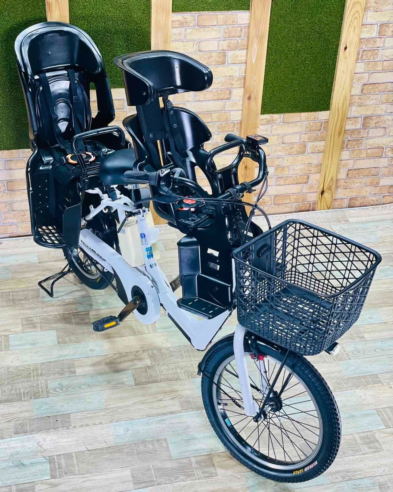 超特価 王様 ホワイト ギュットアニーズ子供乗せ電動アシスト自転車 H1322 超特価】【大人気モデル】【王様☆ギュット・アニーズ】【ホワイト系