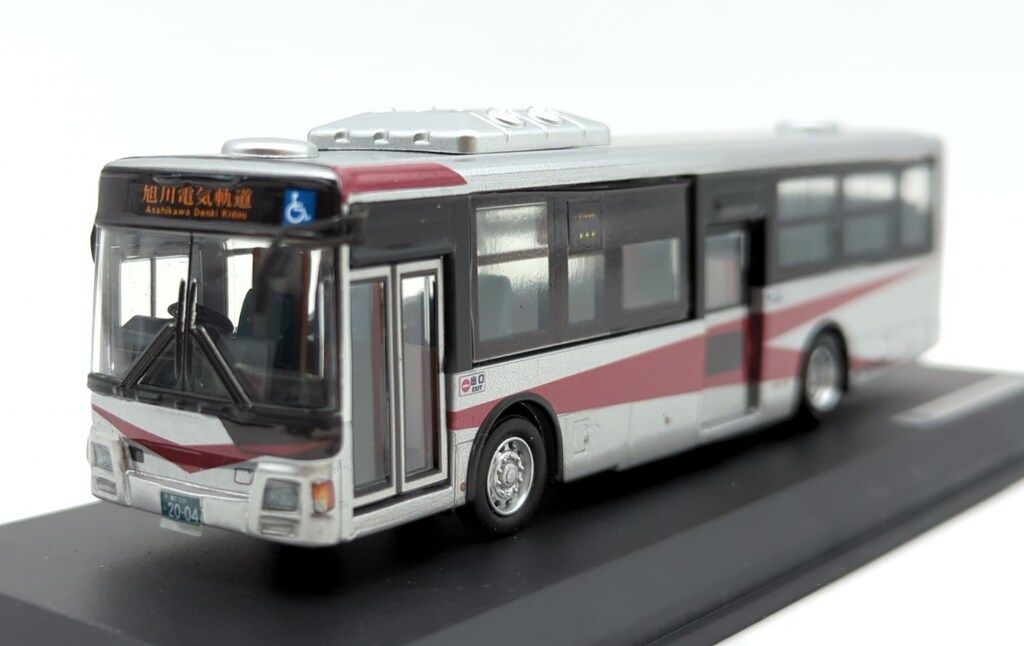 アドウィング 1/80ダイキャストバスシリーズ 旭川電気軌道 新型 三菱