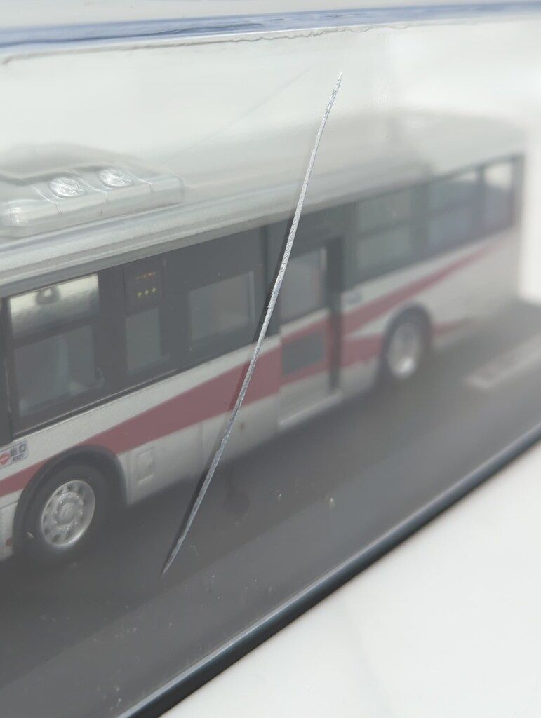 旭川電気軌道　ダイキャスト　(アドゥイング製) アドウィング 1/80ダイキャストバスシリーズ 旭川電気軌道 新型 三菱