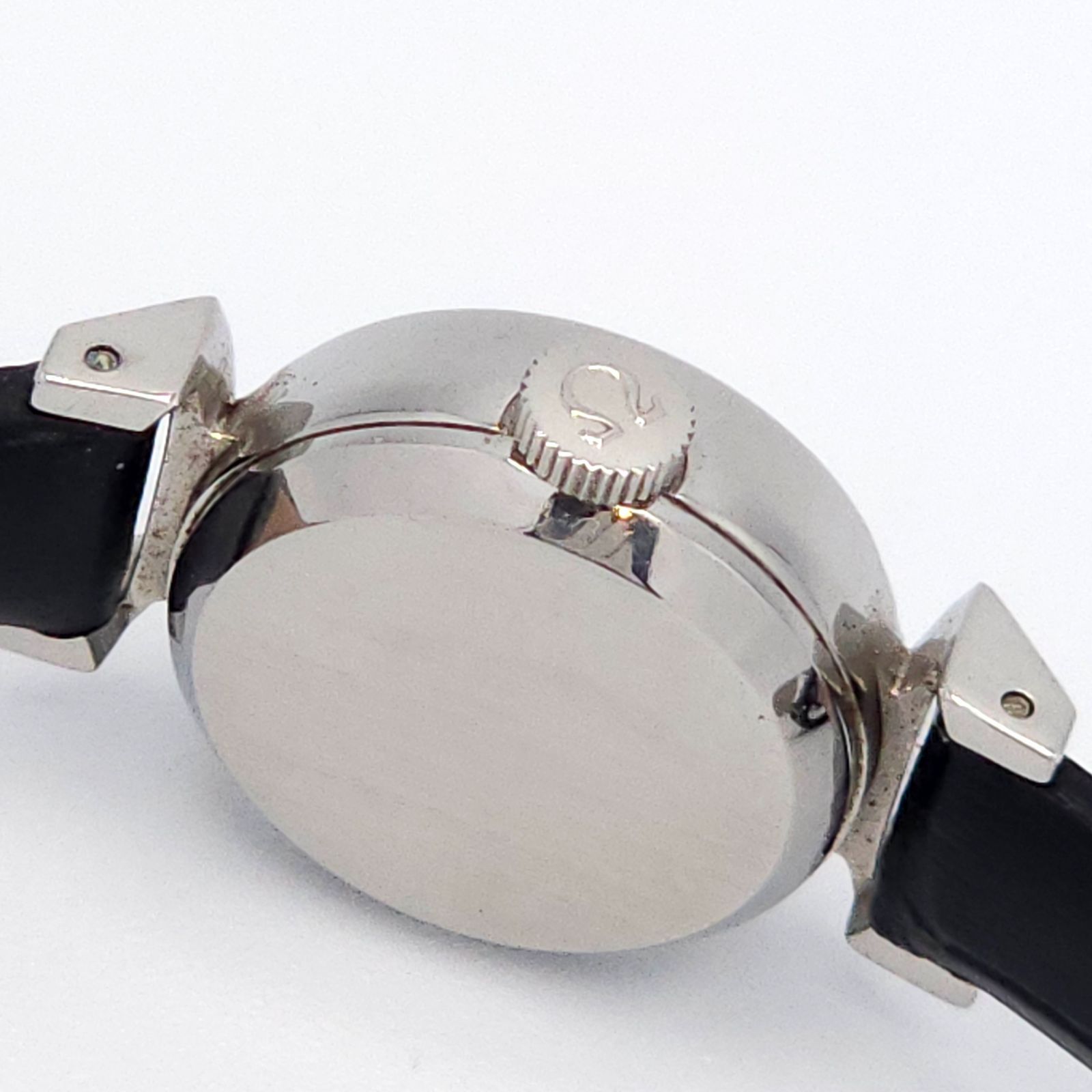  OMEGA オメガ デビル 手巻 動作品 カットガラス 手巻き時計 腕時計(アナログ)