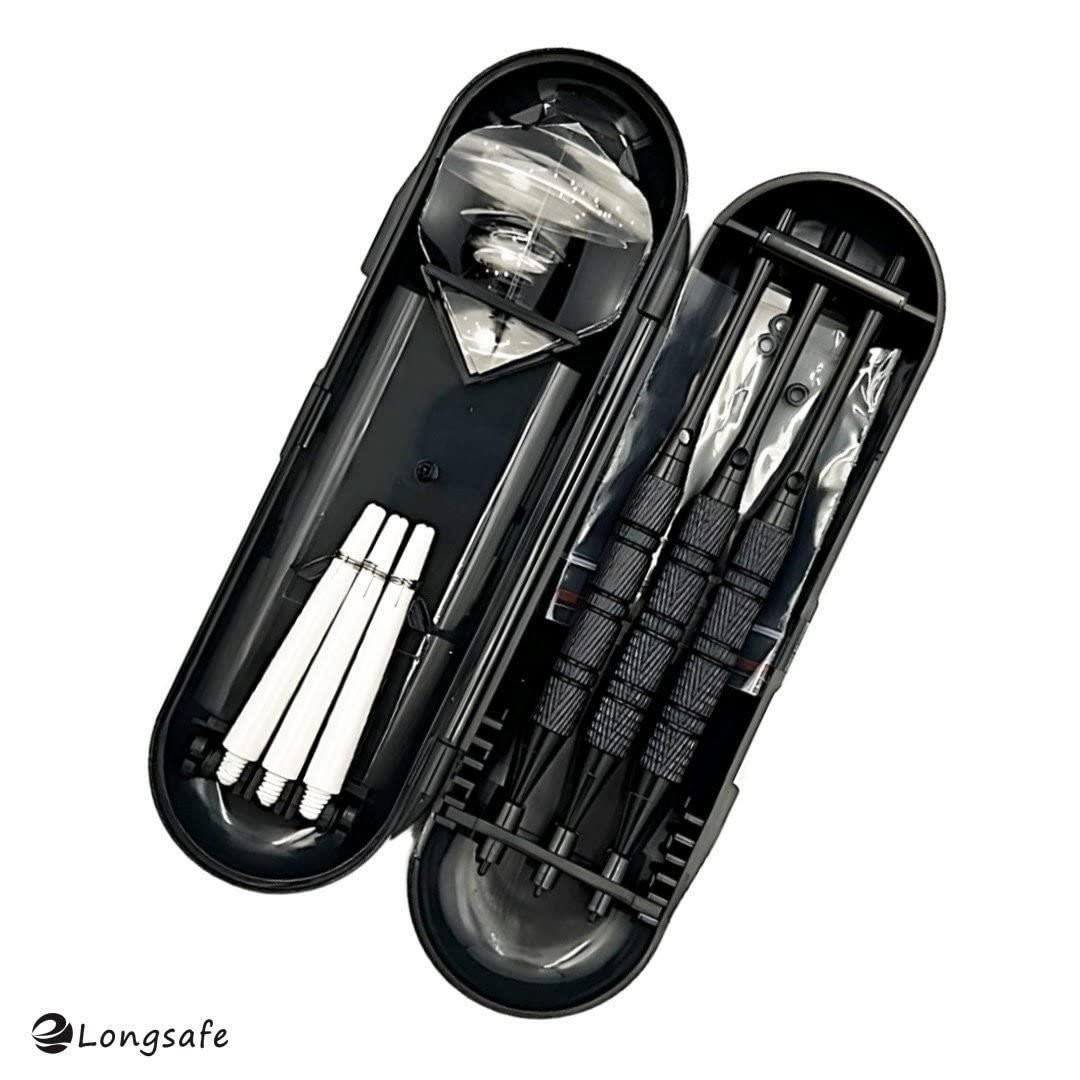 ブラック_18g マイダーツ セット 矢 アルミ シャフト 初心者 中級者