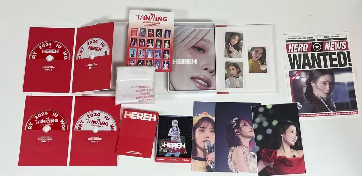 BUNZANG IU DVD Blu ray 特典 トレカ CD 含む The Winning 헐コンサート