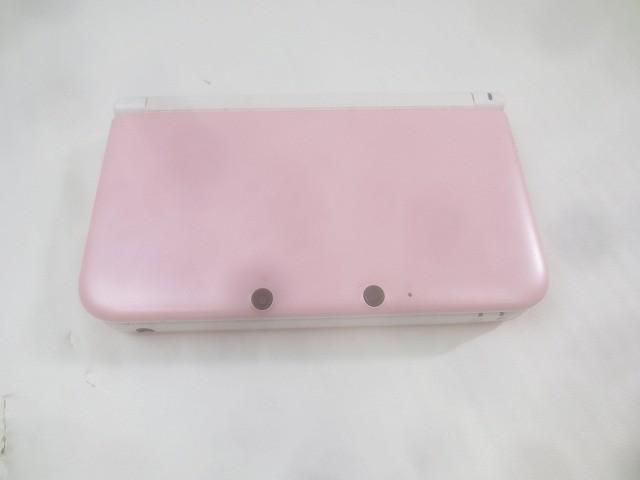 ゲーム ニンテンドー3DS LL 本体 SPR-001 ピンク ホワイト 動作品 本体のみ