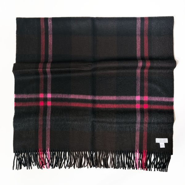  ジョシュアエリス 68200円 ベイクルーズ Joshua Ellis Contemporary Black Watch 250425-41 ストール ショール 小物