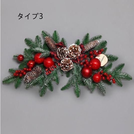 クリスマスギフトタイムセール75cmクリスマスリース 花輪 飾り LED