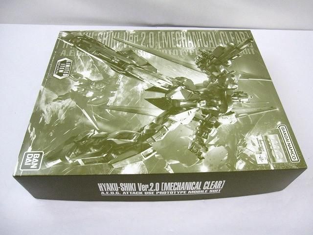 未組立 プラモデル 機動戦士ガンダム MG 1 100 百式 Ver.2.0 メカニカルクリア