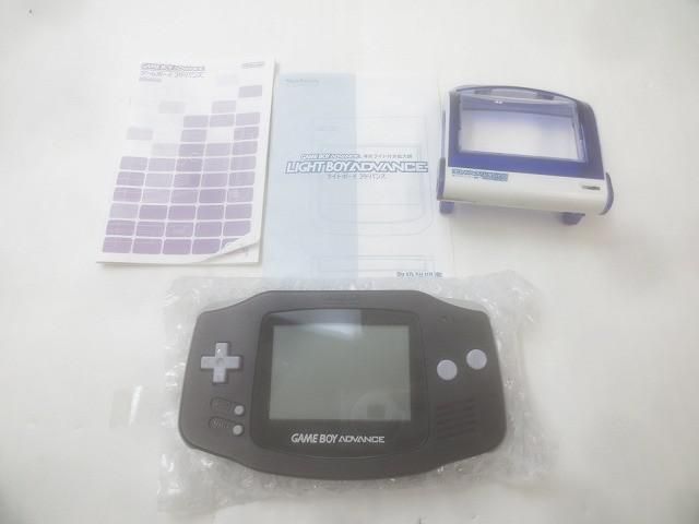 品 ゲーム ゲームボーイアドバンス 本体 AGB-001 ブラック 動作品 付き
