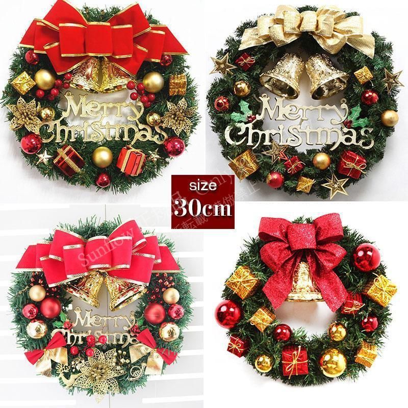 クリスマスギフトタイムセールクリスマスリース ドライフラワー ウッド