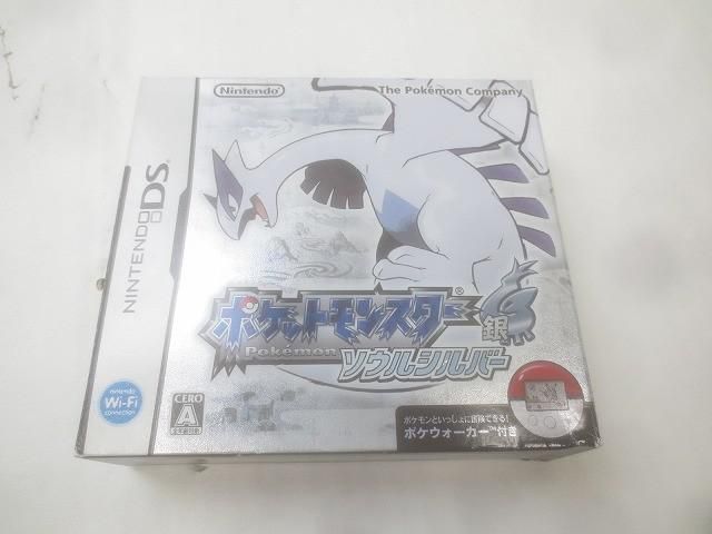 品 ゲーム ニンテンドーDS ソフト ポケットモンスター ソウルシルバー ソフト無し 空箱 ポケウォーカー付き