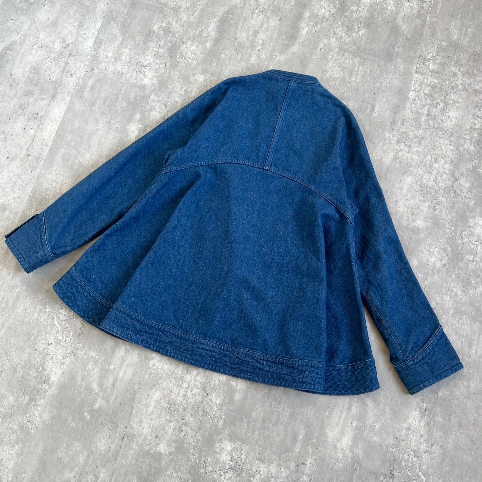 TSUMORI CHISATO ツモリチサト デザインデニムジャケット(Aライン