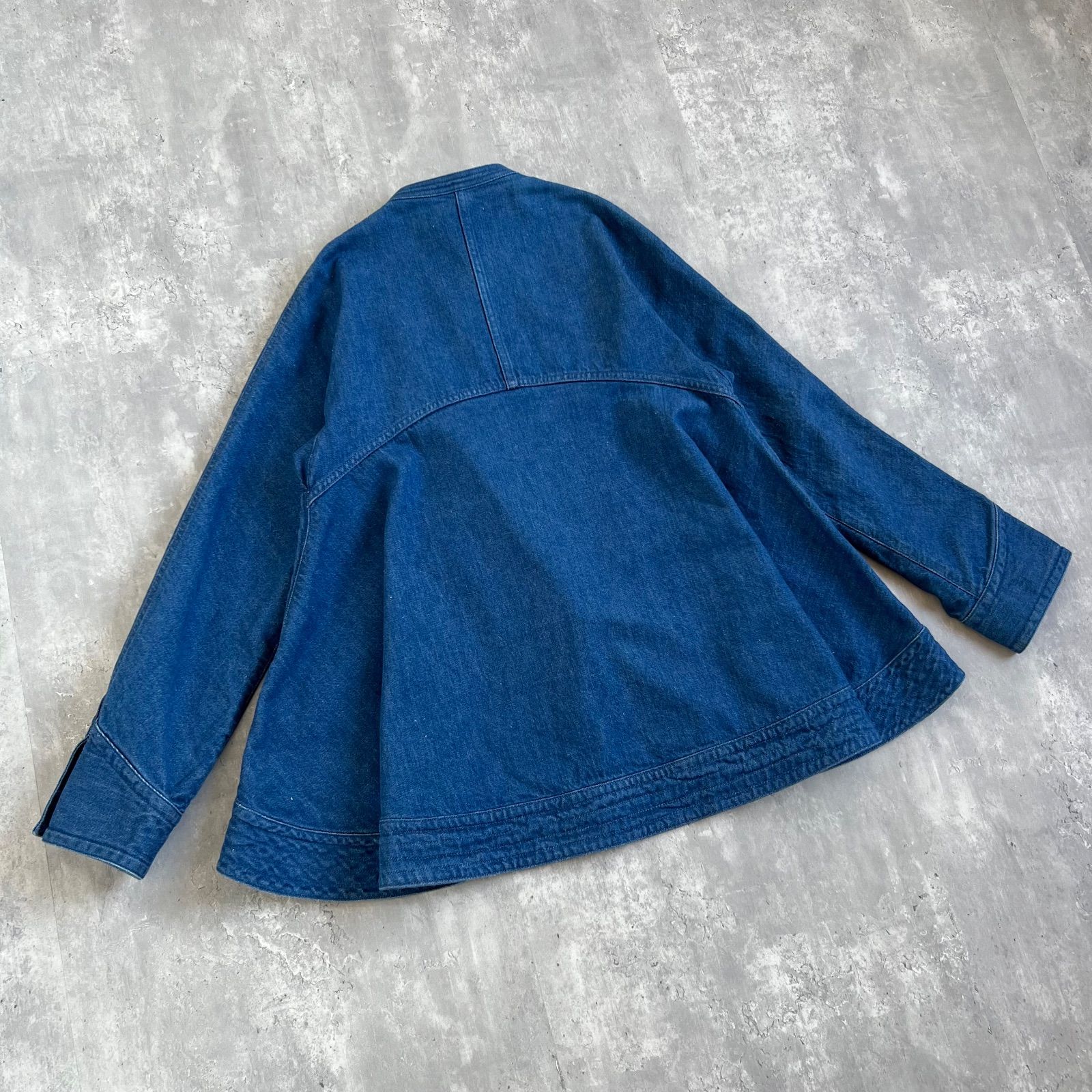 TSUMORI CHISATO ツモリチサト デザインデニムジャケット(Aライン 