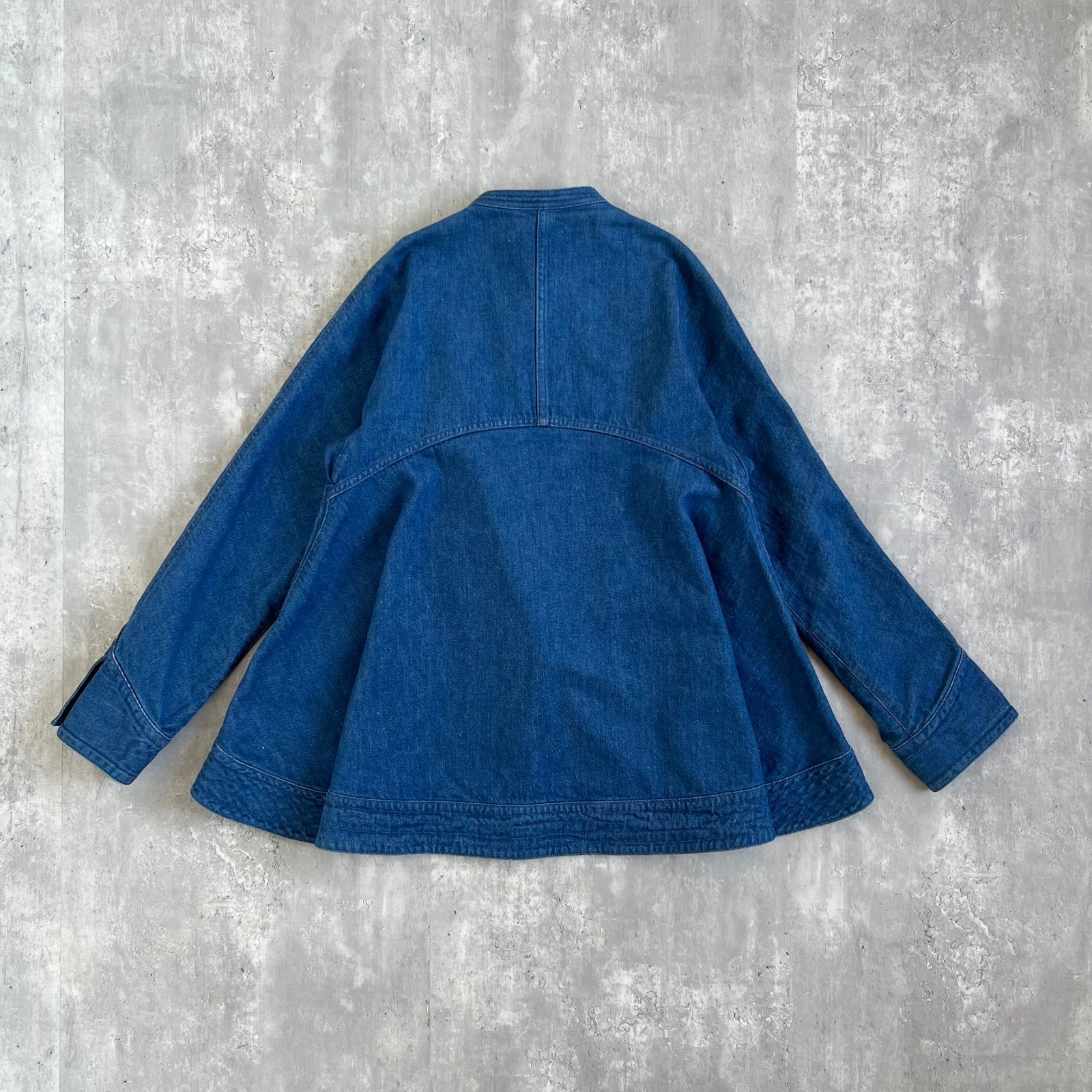 TSUMORI CHISATO ツモリチサト デザインデニムジャケット(Aライン