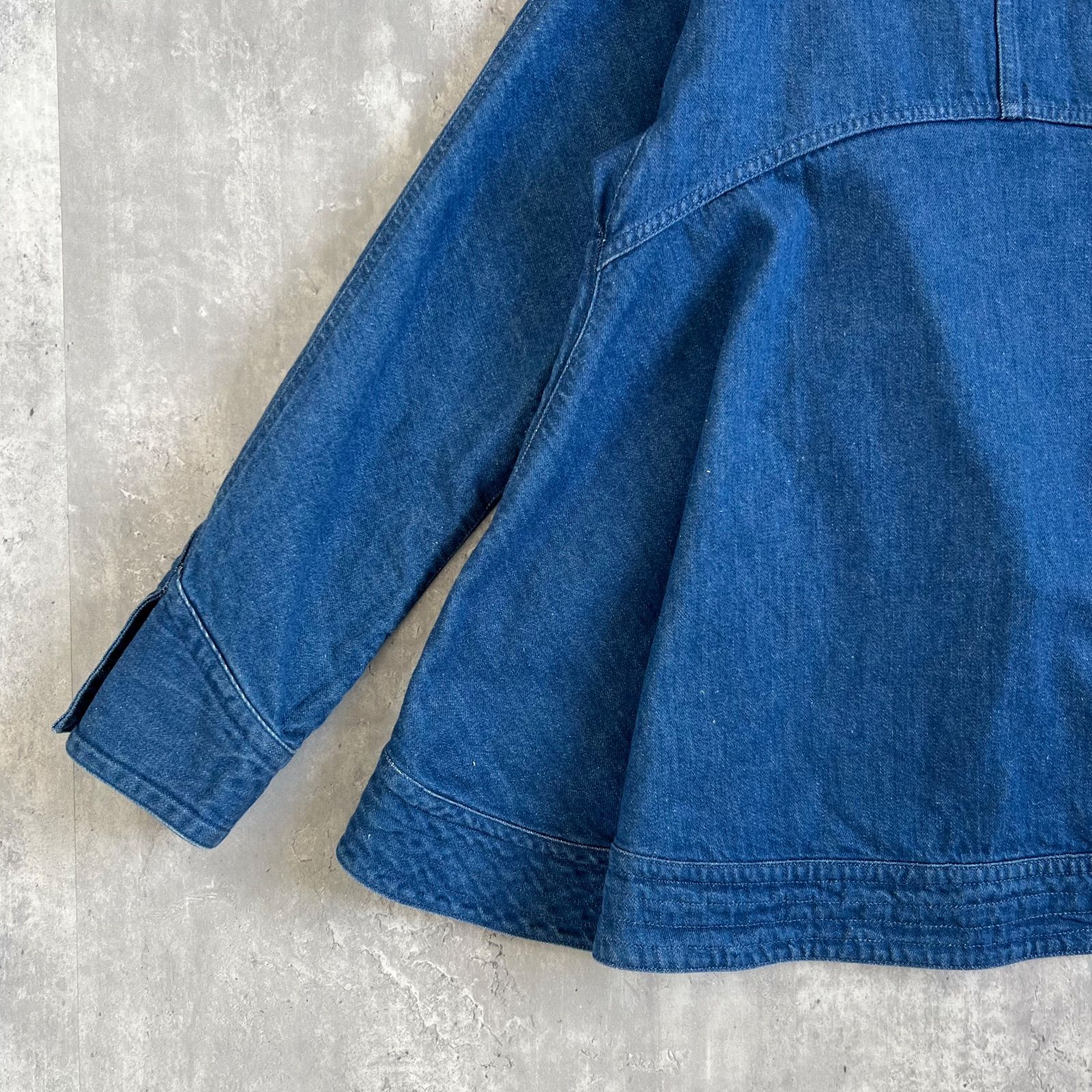 TSUMORI CHISATO ツモリチサト デザインデニムジャケット(Aライン