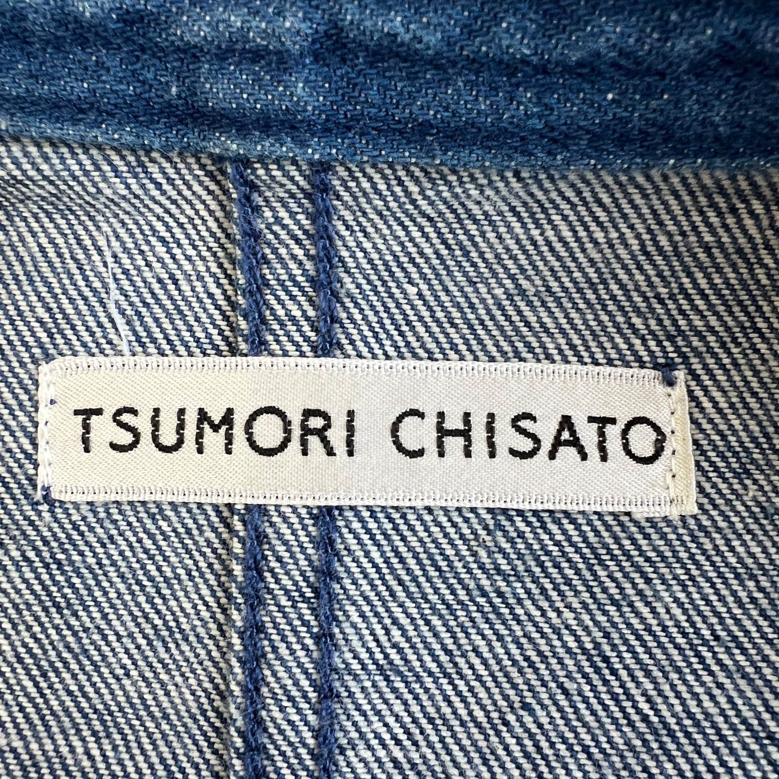 TSUMORI CHISATO ツモリチサト デザインデニムジャケット(Aライン