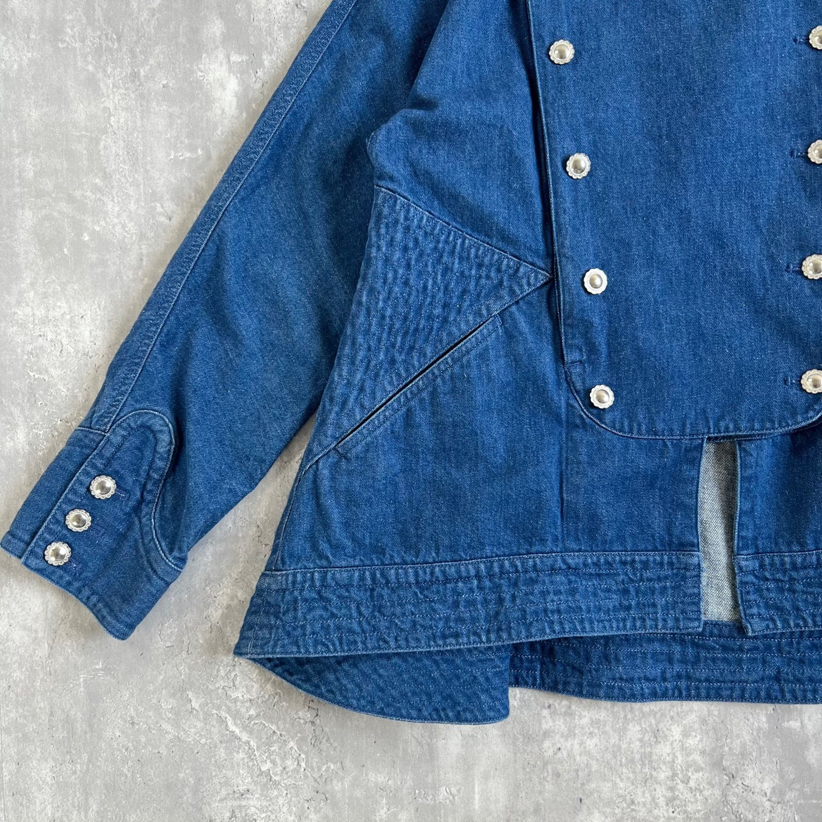 TSUMORI CHISATO ツモリチサト デザインデニムジャケット(Aライン