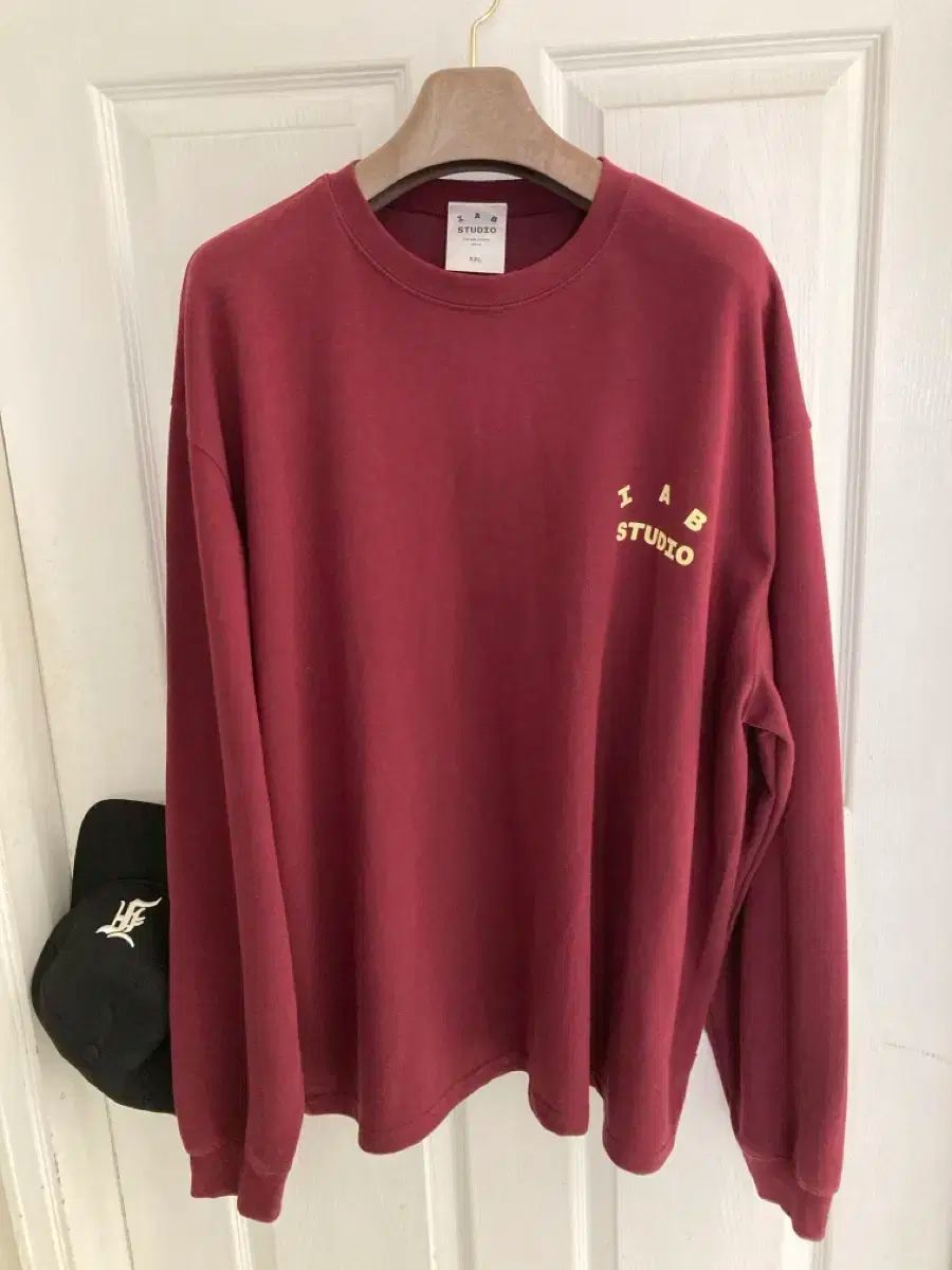 IAB STUDIO バーガンディ スウェット XXL THE HYUNDAE