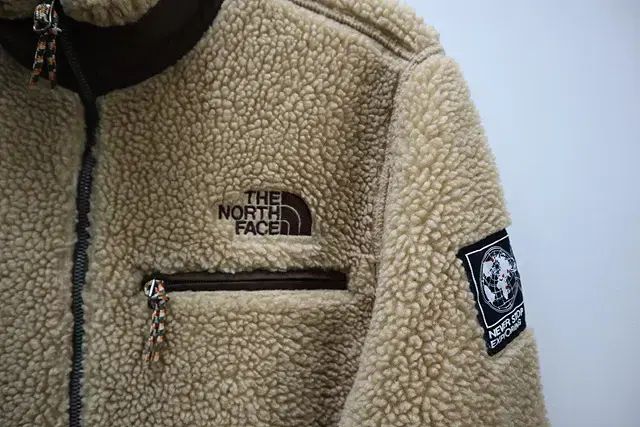 THE NORTH FACE ザノースフェイス フリース ジップアップ 裏地 起毛