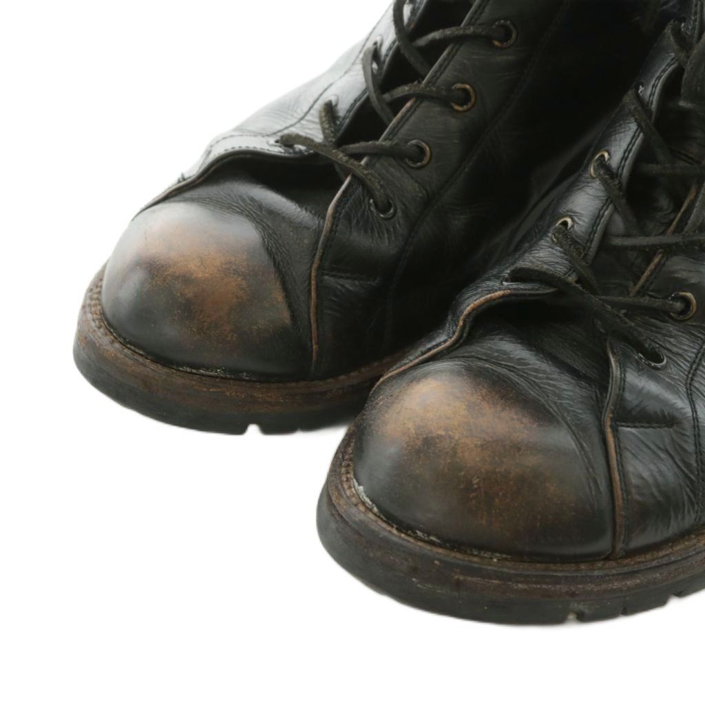 ミハラヤスヒロ MIHARA YASUHIRO ショートブーツ レースアップ レザー