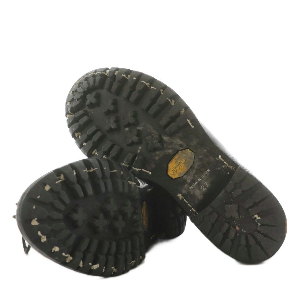 ミハラヤスヒロ MIHARA YASUHIRO ショートブーツ レースアップ レザー