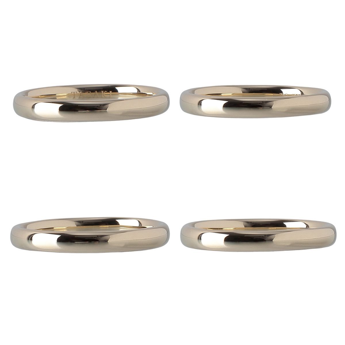 タサキ ピアチェーレ リング 13号 750 YG 保証書 仕上げ済 TASAKI 田崎真珠 23990