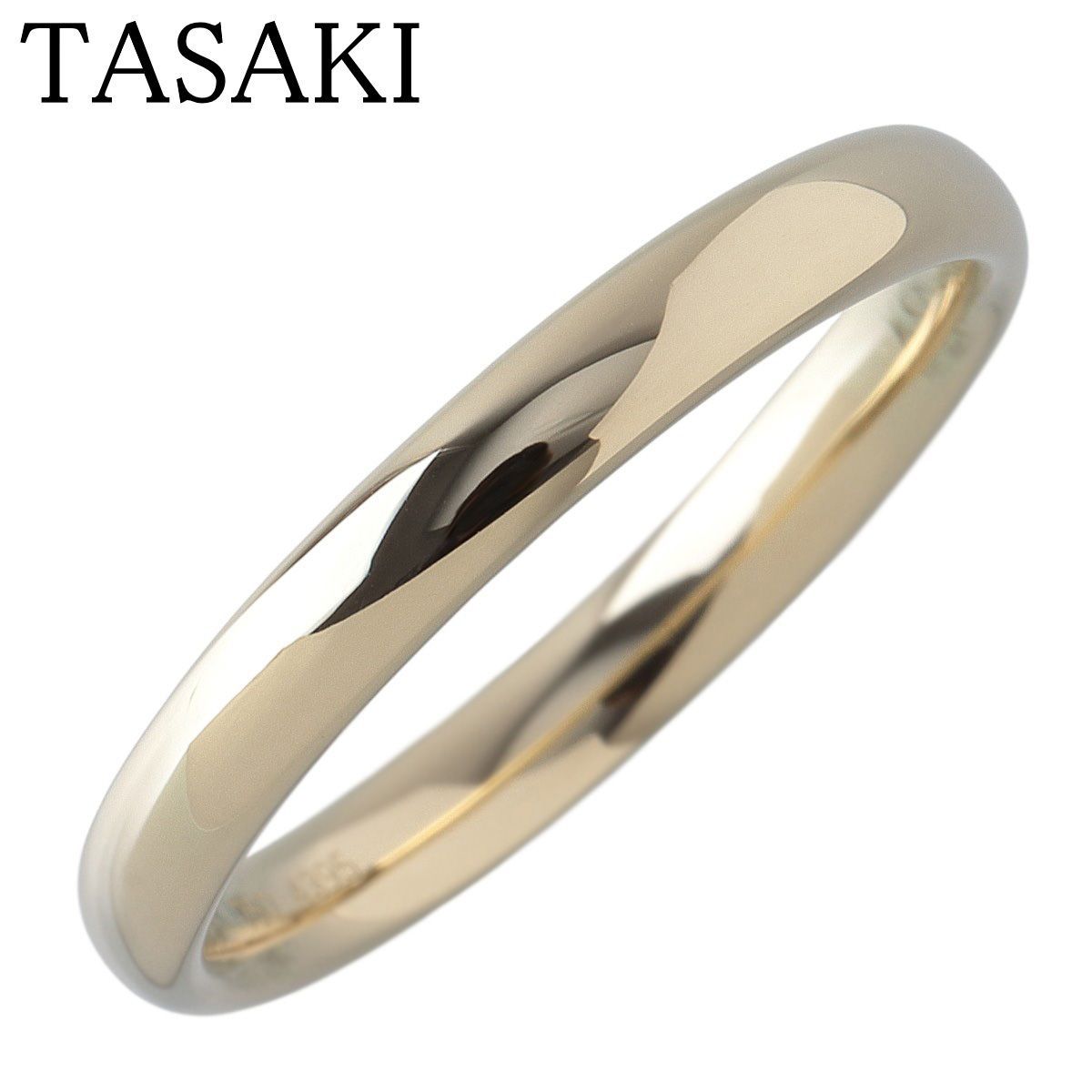 タサキ ピアチェーレ リング 13号 750 YG 保証書 仕上げ済 TASAKI 田崎真珠 23990