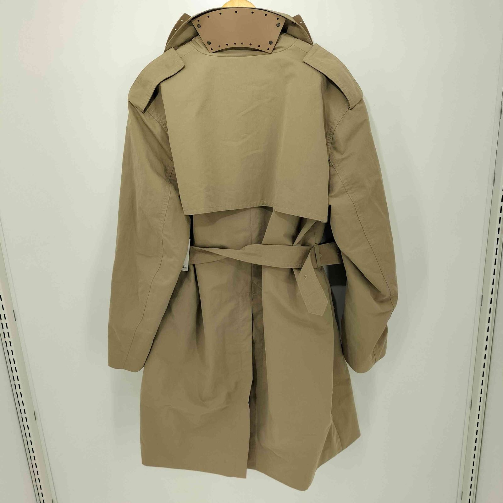 Xander Zhou ザンダーゾウ 2019ss 変形 ショートトレンチコート Xander