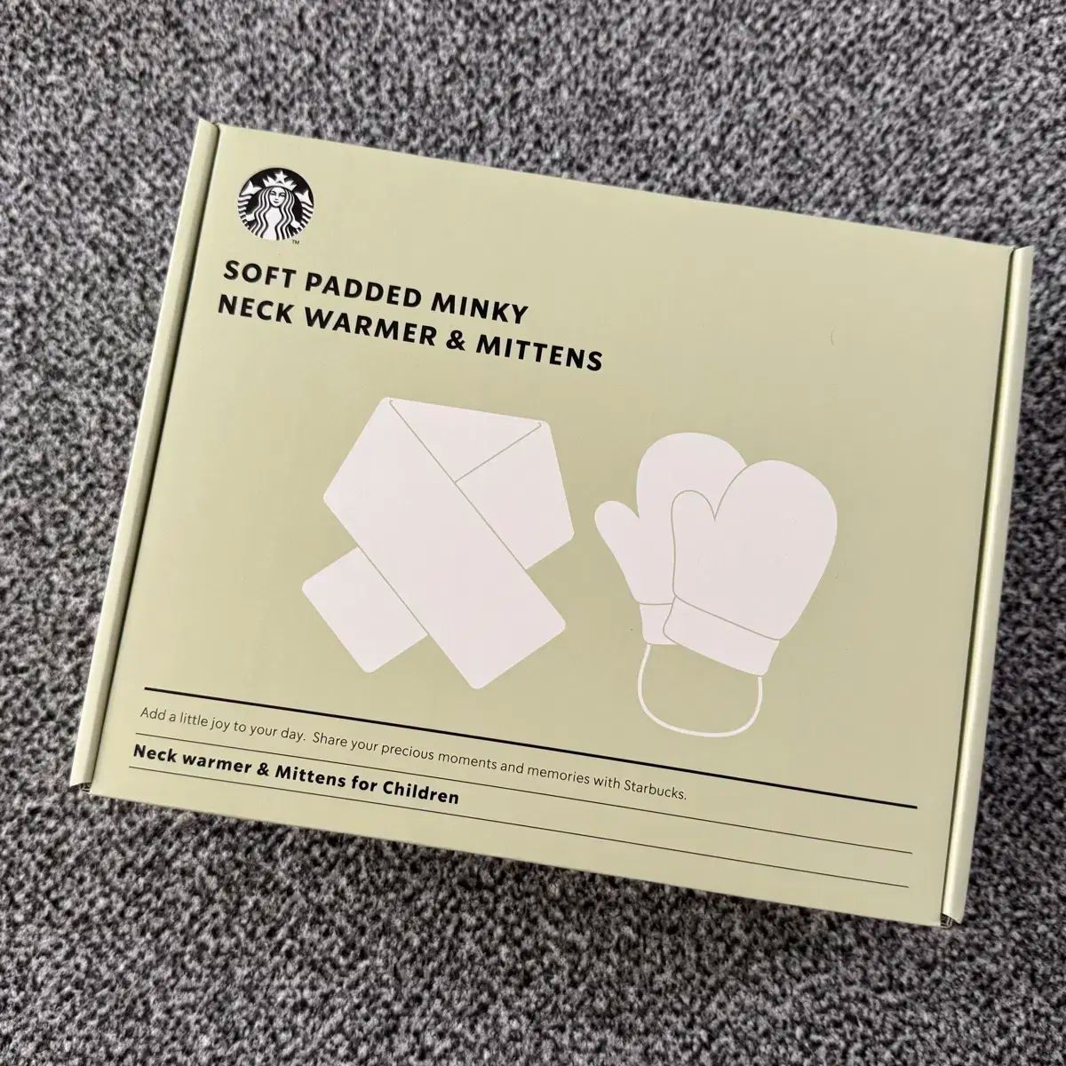 スターバックス BEBE DE PINO ベベデピノ ぽかぽか セット 手袋 - ネックウォーマー