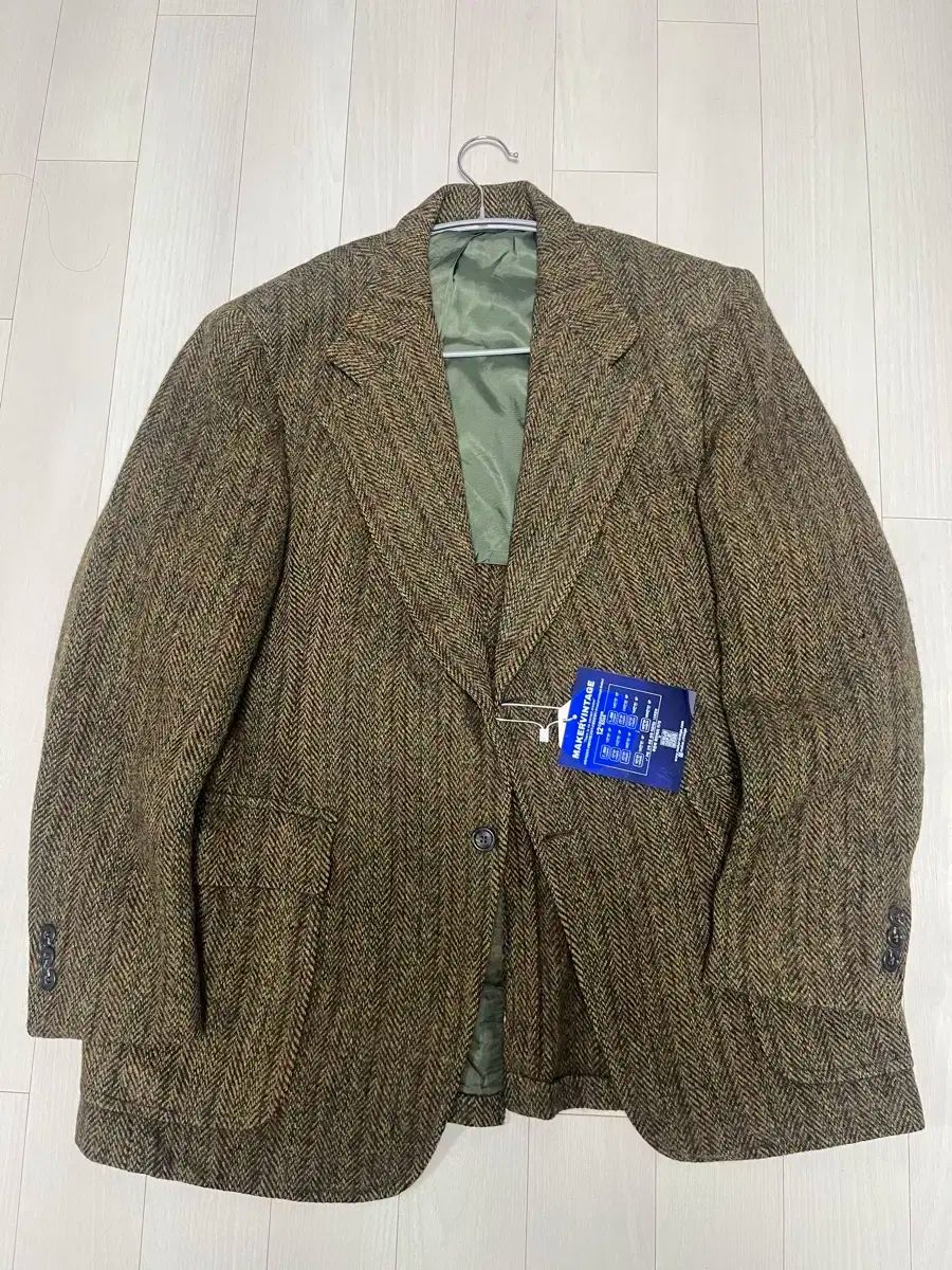 ヘリンボーンツイード ブレーザー