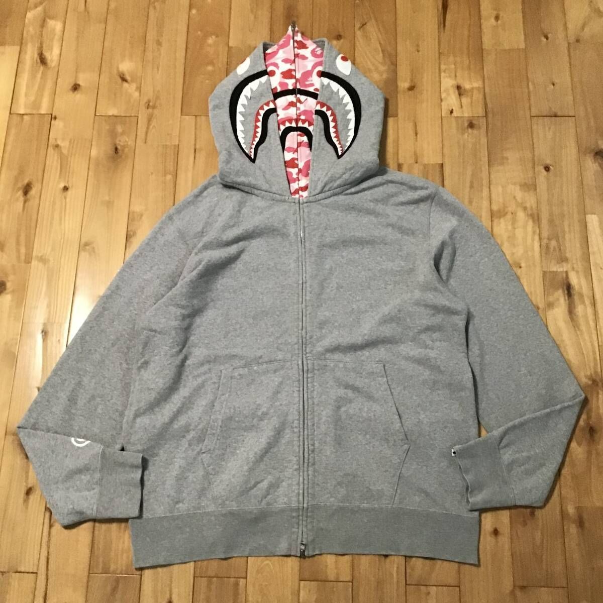 シャークパーカー 2枚セット シャークパーカー 2枚セット 2ND SHARK WIDE FULL ZIP DOUBLE HOODIE
