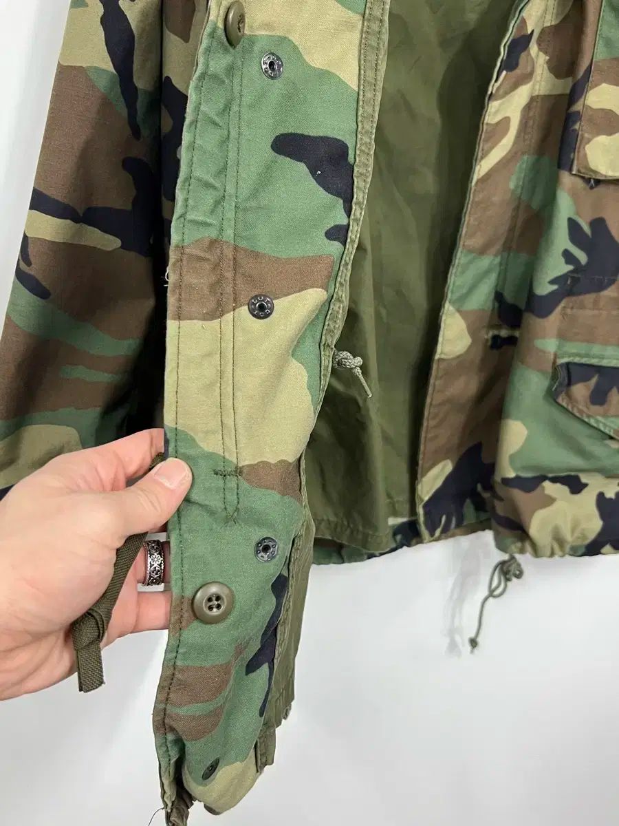 105 ミリタリー カモフラージュ ミリタリー m-65 ウッドランド フィールドジャケット ODELLYA_COM