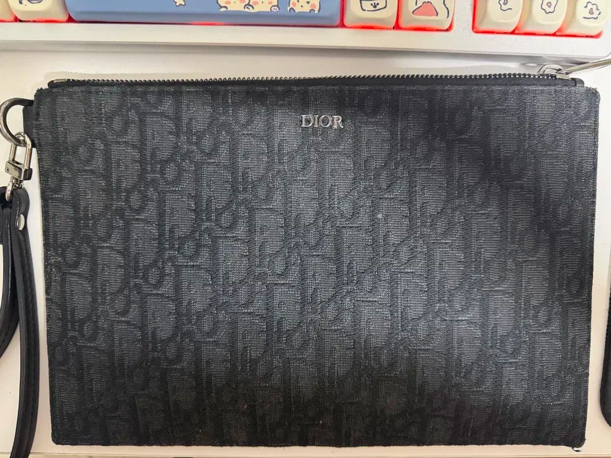 ディオール オブリーク A5 クラッチバッグ ブラック