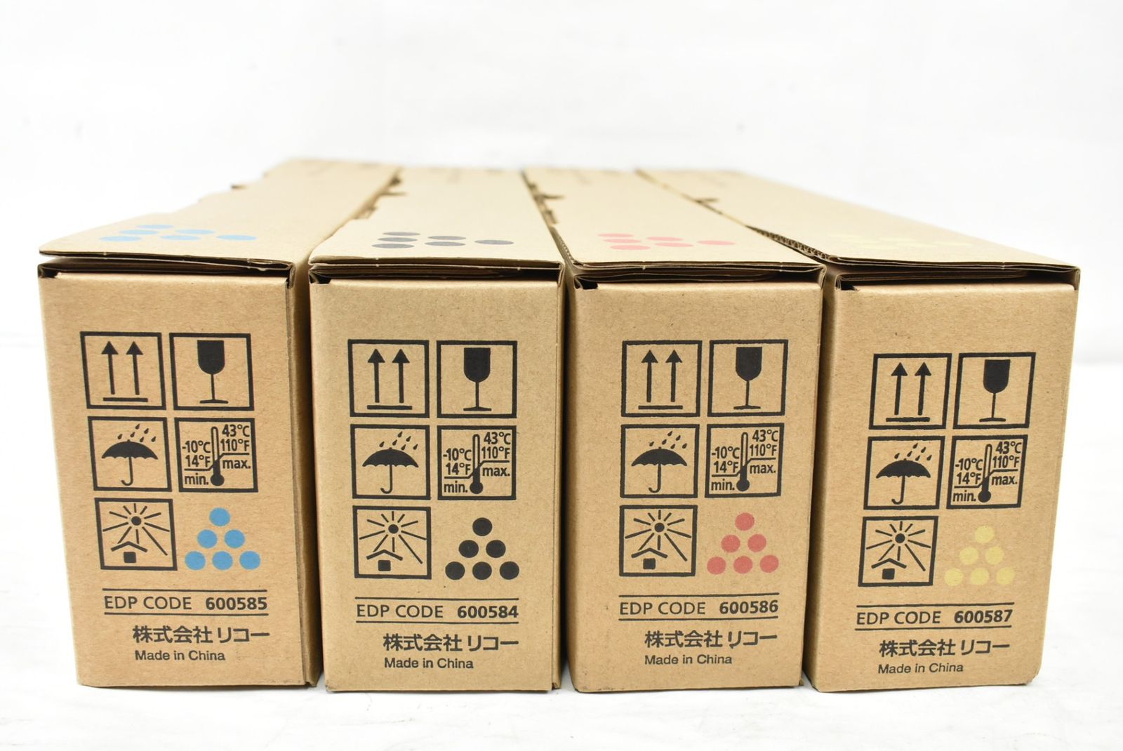 リコー トナー C 740 H シアン マゼンタ イエロー ブラック RICOH L 35 byebye