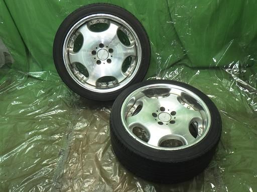 AME シャレン 18インチ ヨコハマ エコスES 300 2本