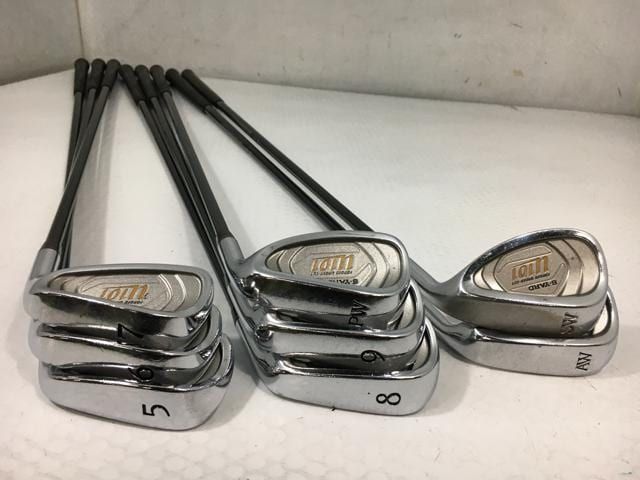 ゴルフクラブ 8本セット セイコー S-YARD u.101 アイアン オリジナルカーボン 5～9.P.A.S