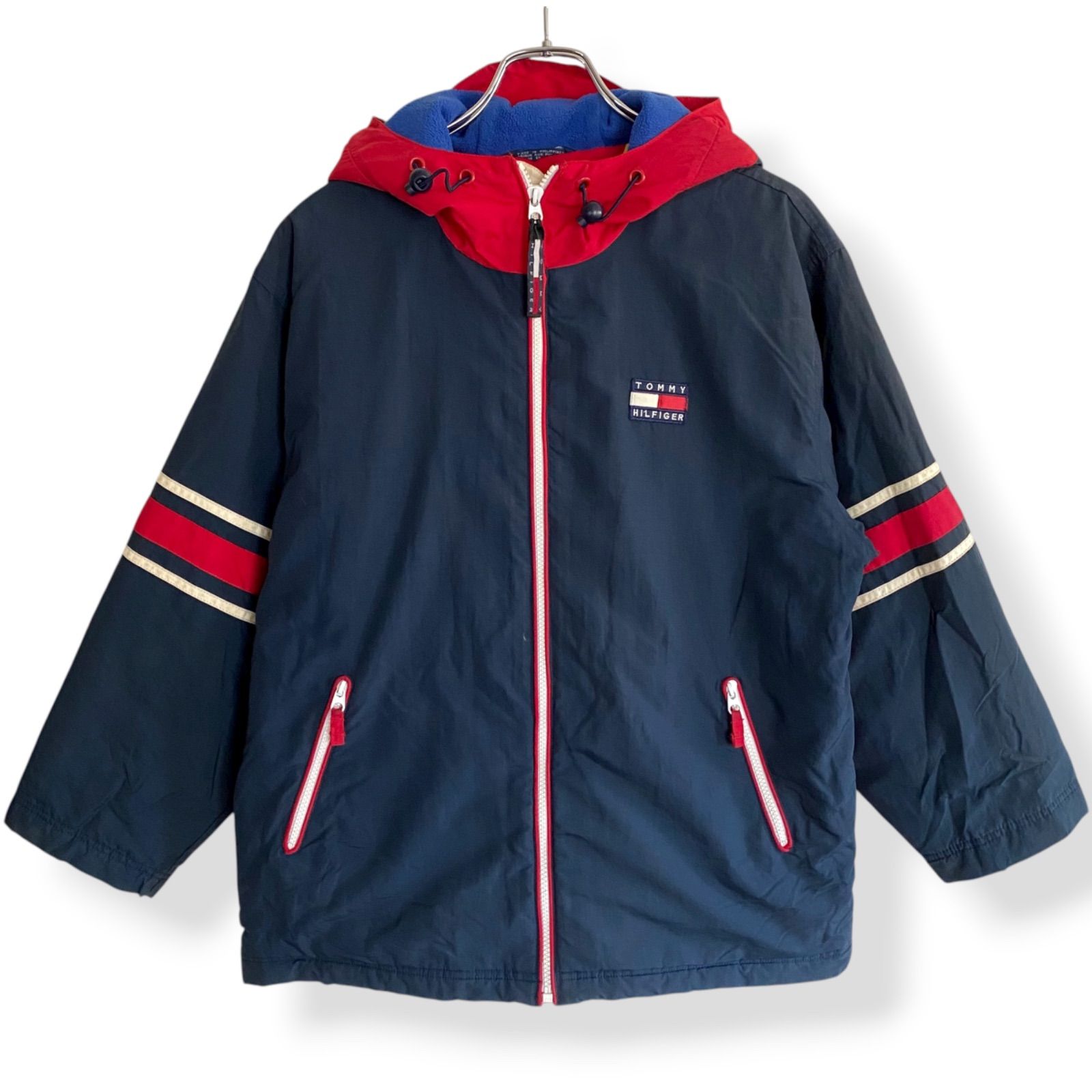 TOMMY HILFIGER トミーヒルフィガー ネイビー×レッド×ホワイト メンズ 