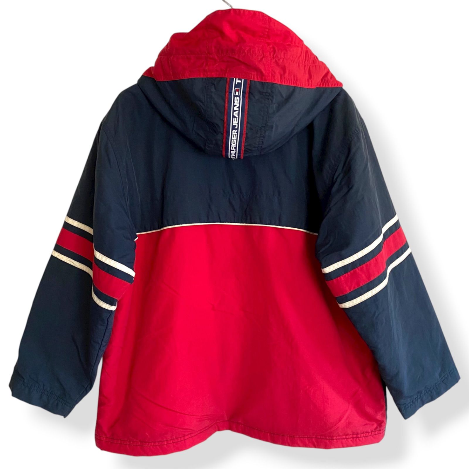 TOMMY HILFIGER トミーヒルフィガー ネイビー×レッド×ホワイト メンズ 