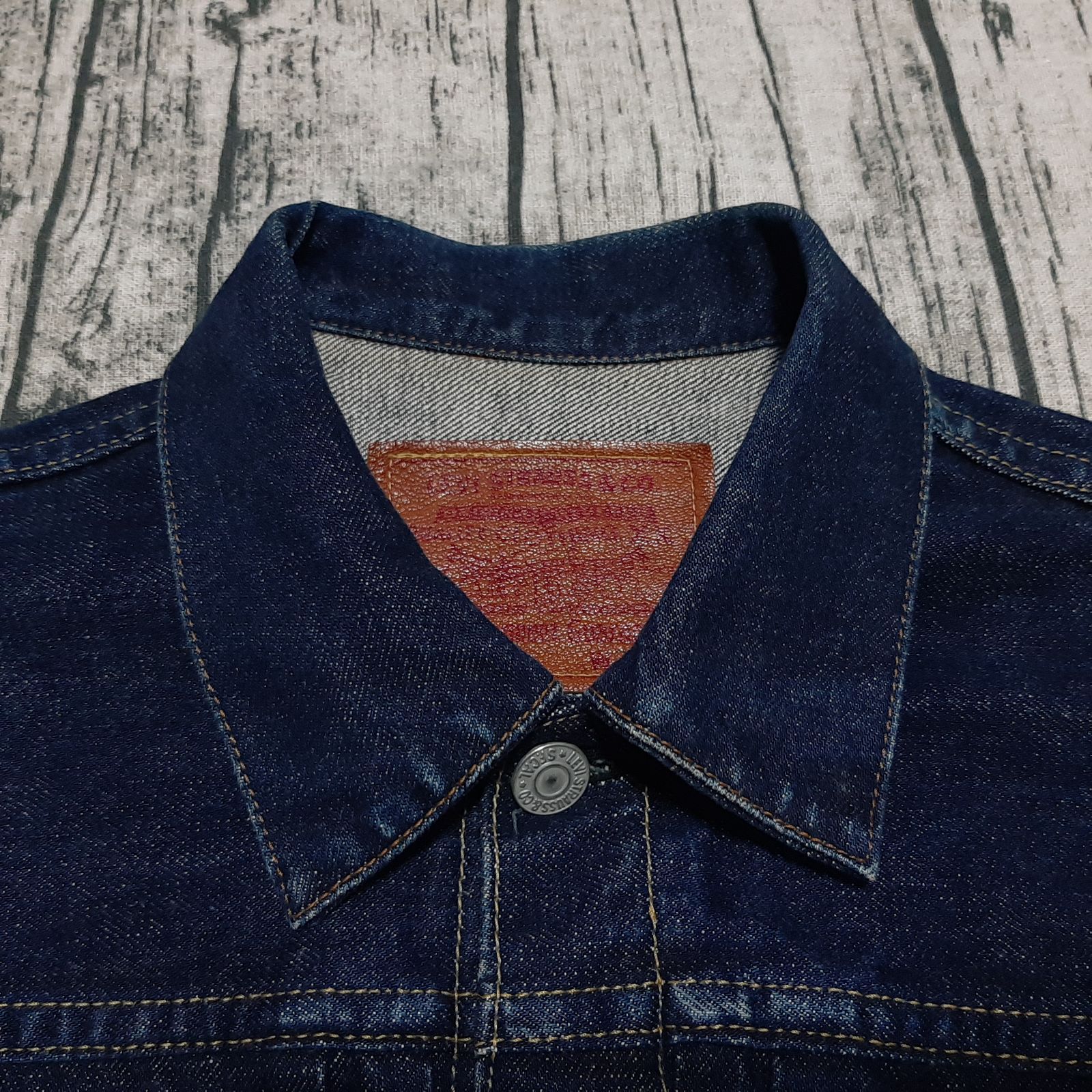 size 36】4つボタン 大戦 Levi's 71506XX 99年 ファースト 日本製 90s