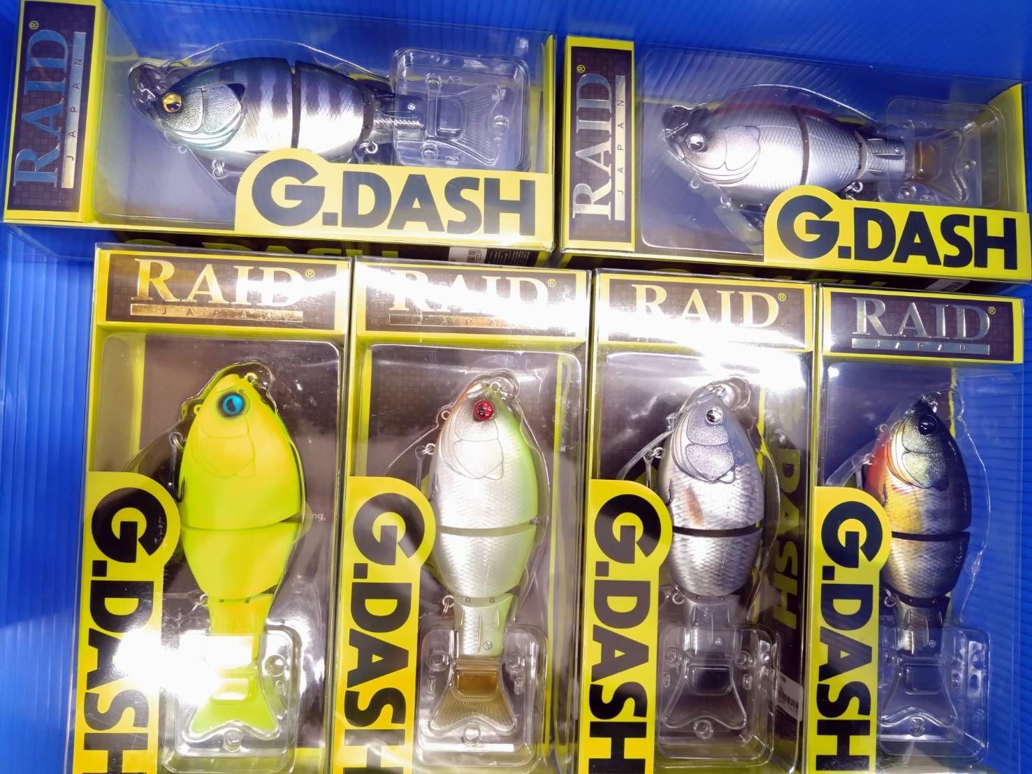 レイドジャパン G.DASH コンパクトジョイントベイト 6色セット 03